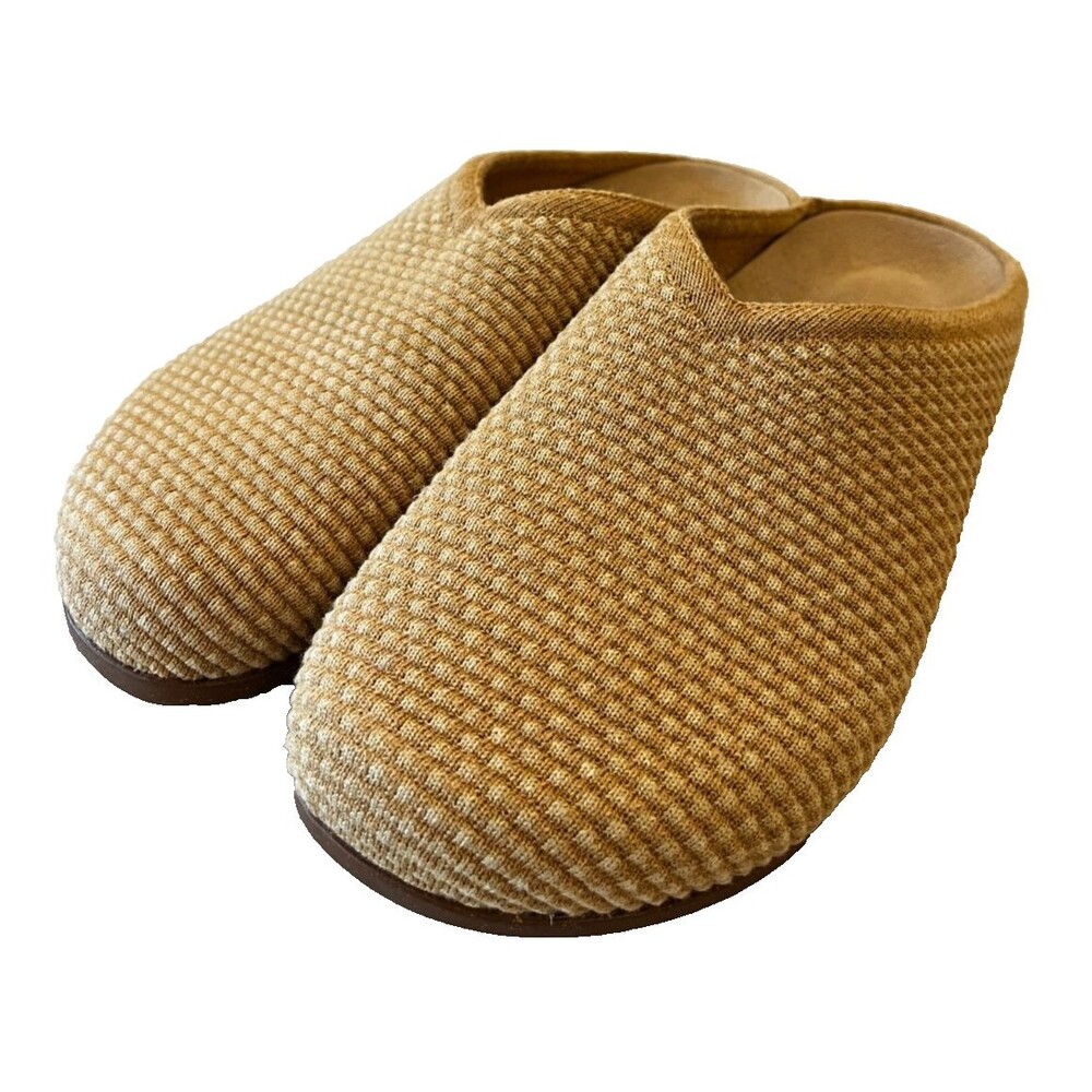 Cozy Tan Mules